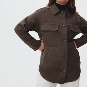 Heavyweight Oversized Shirt Jacket